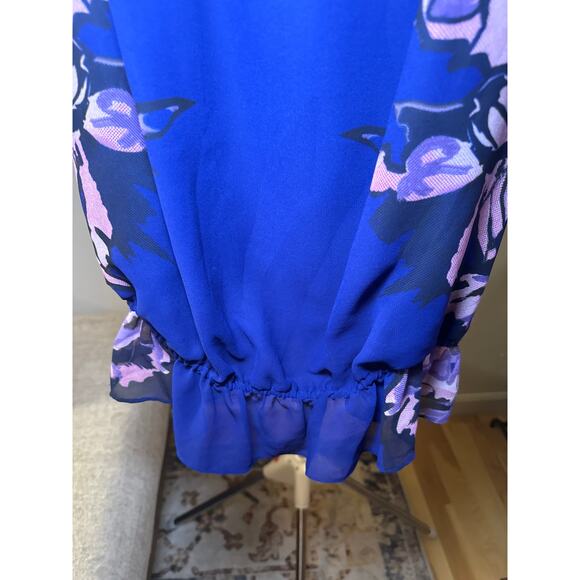 Guess Polyester Floral Tank Spaghetti Strap Sleeveless Scoop Neck Women's Size M - Picture 6 of 8